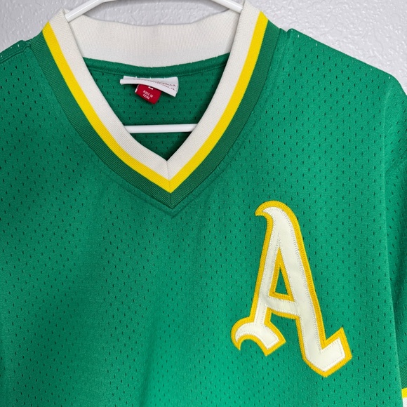 Vintage Oakland a's MLB  Nostagia Co Cooperstown Collection Jersey - Picture 3 of 7